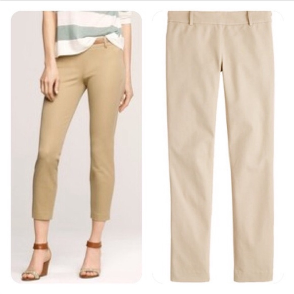 J. Crew Khaki Minnie Pant